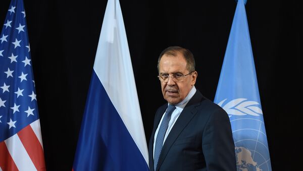 Russian Foreign Minister Sergei Lavrov arrives for a news conference after the International Syria Support Group (ISSG) meeting in Munich, southern Germany, on February 12, 2016. - Sputnik Mundo