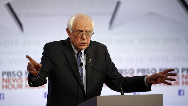 Bernie Sanders,  candidato demócrata a la presidencia de EEUU, - Sputnik Mundo