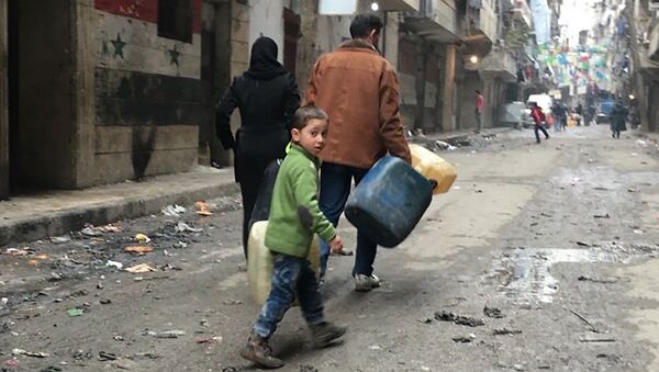 La ciudad siria de Noubel tras 4 años de asedio - Sputnik Mundo