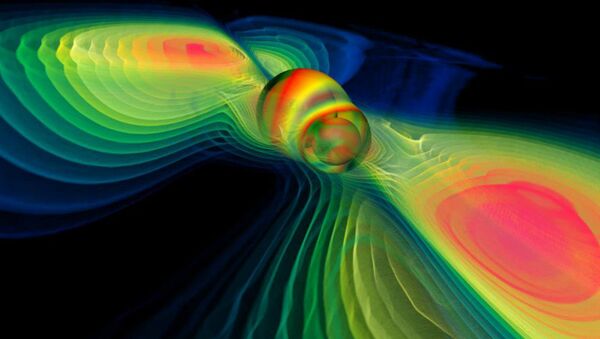 Simulación de ondas gravitatorias - Sputnik Mundo