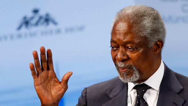Kofi Annan - Sputnik Mundo