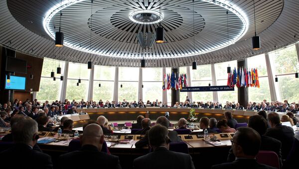 Una sesión del Tribunal Europeo de Derechos Humanos de Estrasburgo - Sputnik Mundo