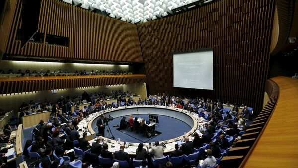La cumbre de la Organización Mundial de Salud en Ginebra (archivo) - Sputnik Mundo