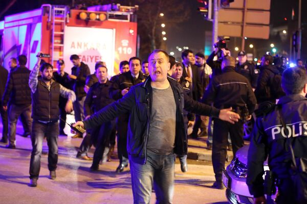 El gran atentado terrorista en Ankara - Sputnik Mundo