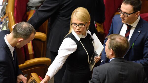 Yulia Timoshenko, jefa del partido Batkivschina - Sputnik Mundo