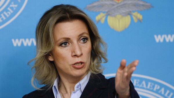 María Zajárova, portavoz oficial del Ministerio de Exteriores de Rusia - Sputnik Mundo