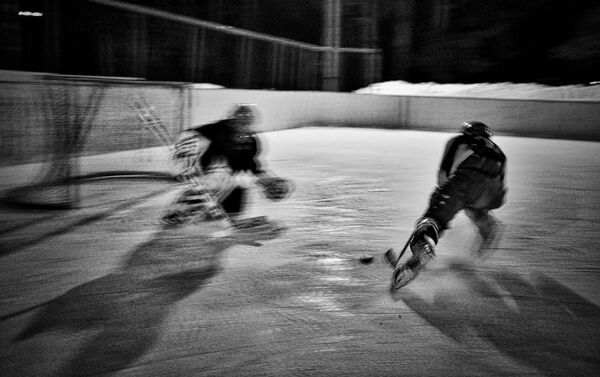 Serie de fotos 'Hockey en Vetluga' - Sputnik Mundo