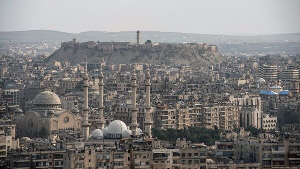 Вид на сирийский город Алеппо - Sputnik Mundo