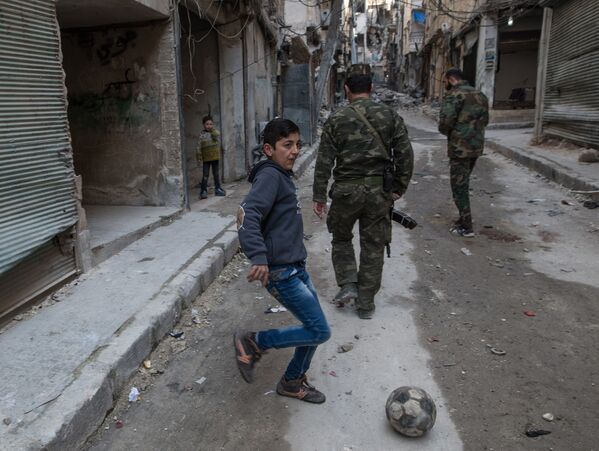 Alepo en Siria, la ciudad en la línea de combate - Sputnik Mundo
