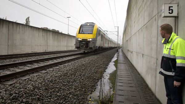 Tren en Bélgica - Sputnik Mundo