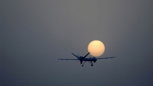 Un dron (imagen referencial) - Sputnik Mundo