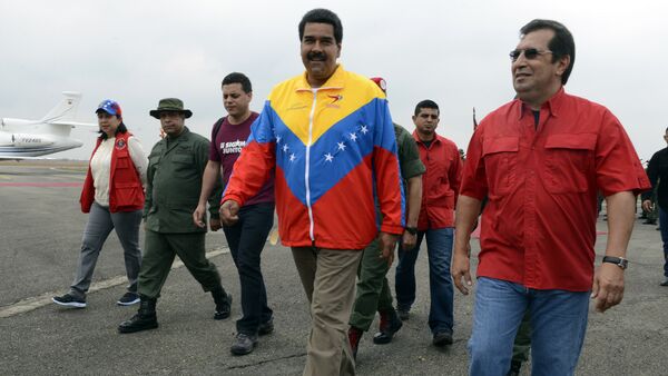 Nicolás Maduro, presidente de Venezuela, y Adán Chávez, gobernador del estado Barinas - Sputnik Mundo