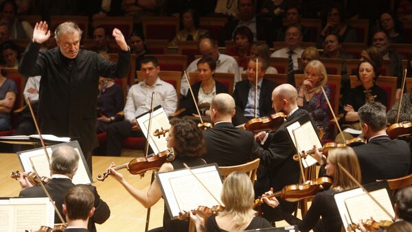 La Orquesta Sinfónica del Teatro Mariinski de San Petersburgo (Rusia) - Sputnik Mundo
