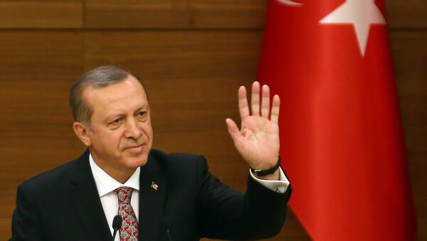 Recep Tayyip Erdogan, presidente turco - Sputnik Mundo