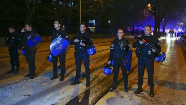 Los policías turcos (archivo) - Sputnik Mundo