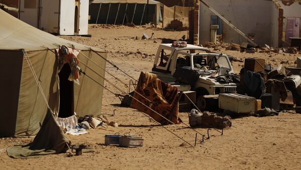 Campo de refugiados saharauis en Argelia - Sputnik Mundo