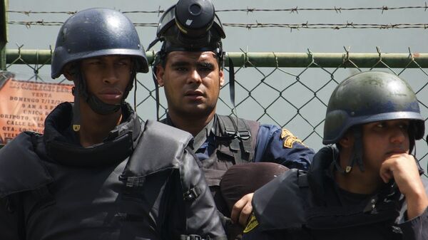 Венесуэльские полицейские - Sputnik Mundo