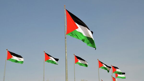 Banderas palestinas - Sputnik Mundo