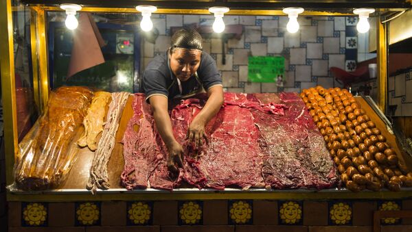 Una carnicería mexicana - Sputnik Mundo