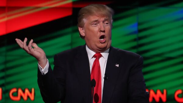 Donald Trump, candidato republicano a la presidencia de EEUU - Sputnik Mundo