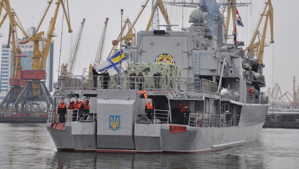 Fragata Getman Sgaydachni de la Armada de Ucrania (archivo) - Sputnik Mundo