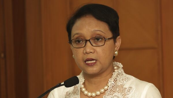 Retno Marsudi, ministra de Exteriores de Indonesia - Sputnik Mundo