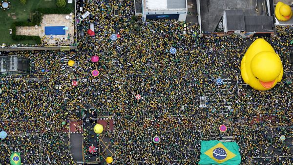 Protestas en Brasil - Sputnik Mundo
