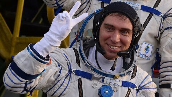 Serguéi Volkov, cosmonauta ruso - Sputnik Mundo