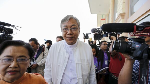 Htin Kyaw, presidente elegido de Birmania - Sputnik Mundo