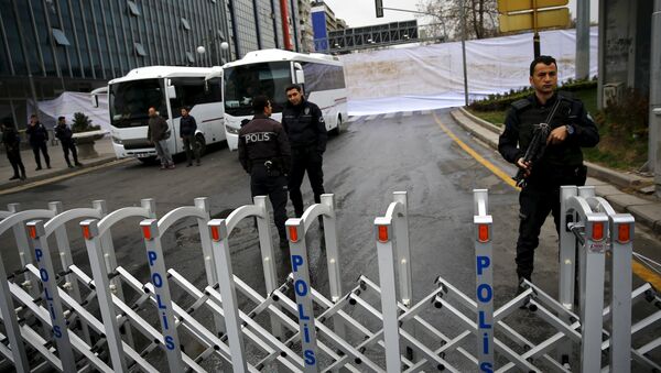 Lugar del atentado en Ankara - Sputnik Mundo