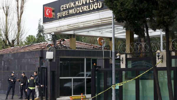 Los policías de Turquía - Sputnik Mundo