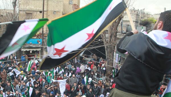 La oposición siria (archivo) - Sputnik Mundo