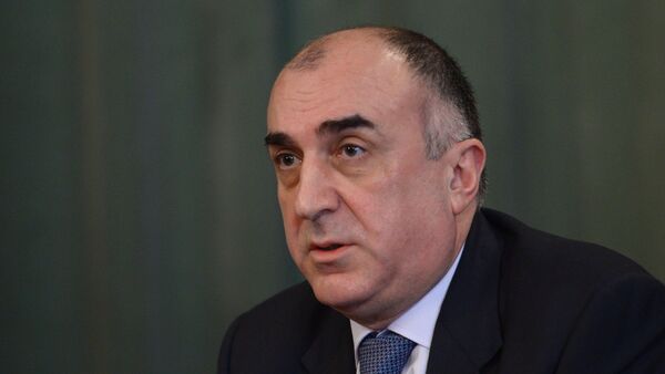 Elmar Mammadyarov, ministro de Exteriores de Azerbaiyán - Sputnik Mundo