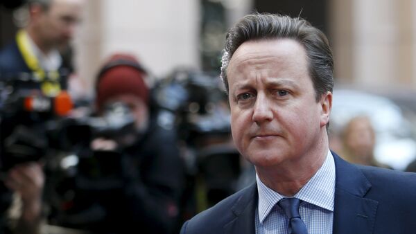 David Cameron, primer ministro británico - Sputnik Mundo