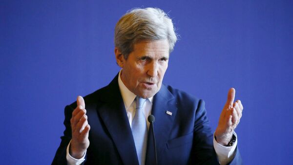 El secretario de estado de EEUU John Kerry - Sputnik Mundo