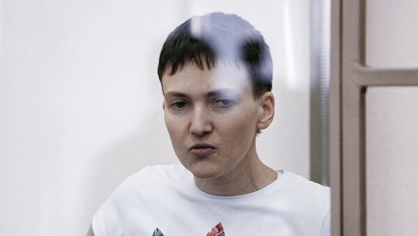 Nadezhda Sávchenko, la pilota ucraniana - Sputnik Mundo