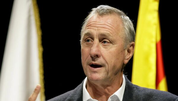 Johan Cruyff, exfutbolista holandés - Sputnik Mundo