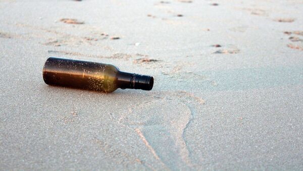 Una botella en la playa - Sputnik Mundo