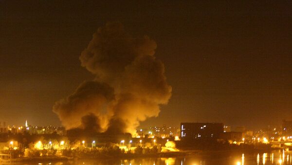 Una explosión en Bagdad (archivo) - Sputnik Mundo