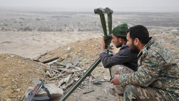 Militares sirios, foto de archivo - Sputnik Mundo