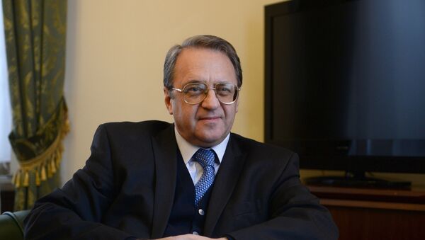 Mijaíl Bogdánov, el representante especial del presidente ruso para Oriente Medio y África - Sputnik Mundo