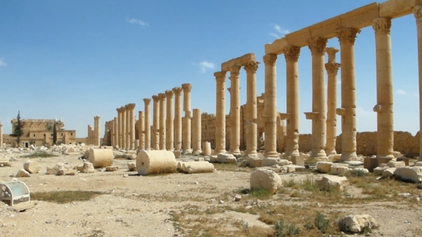 Zapadores sirios limpian Palmira de las minas de Daesh - Sputnik Mundo
