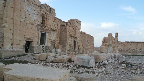 Ruinas en Palmira - Sputnik Mundo