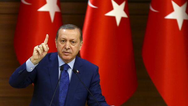 Recep Tayyip Erdogan. presidente de Turquía - Sputnik Mundo