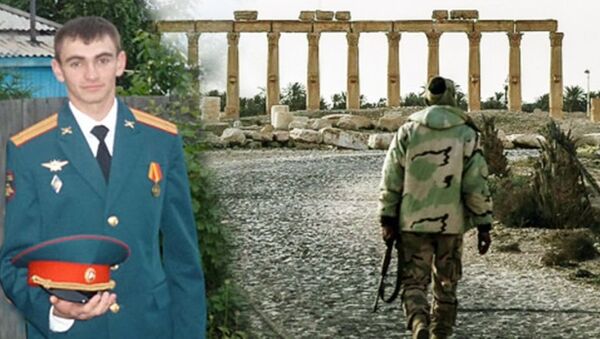 Alexandr Projorenko, teniente ruso fallecido en la misión en Siria - Sputnik Mundo