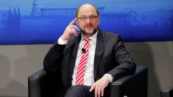 Martin Schulz, presidente del Parlamento Europeo - Sputnik Mundo