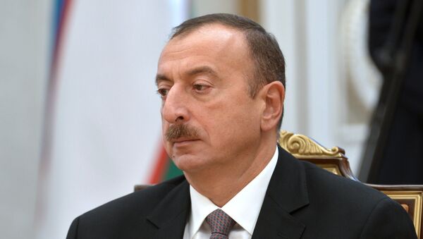 Ilham Aliev, presidente de Azerbaiyán - Sputnik Mundo