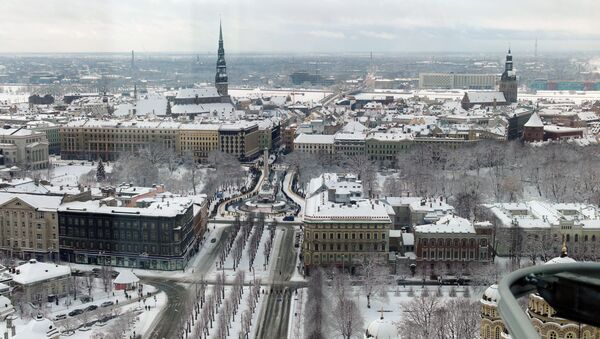 Sight of Riga from the scenic viewpoint - Sputnik Mundo