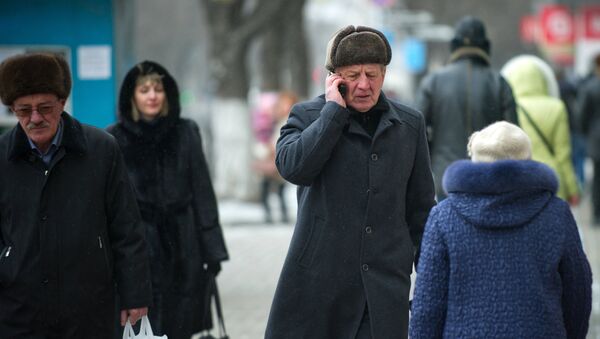 Residentes de Crimea - Sputnik Mundo
