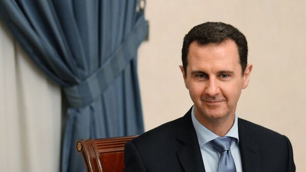 Встреча президента Сирии Башара Асада с делегацией российских парламентариев - Sputnik Mundo